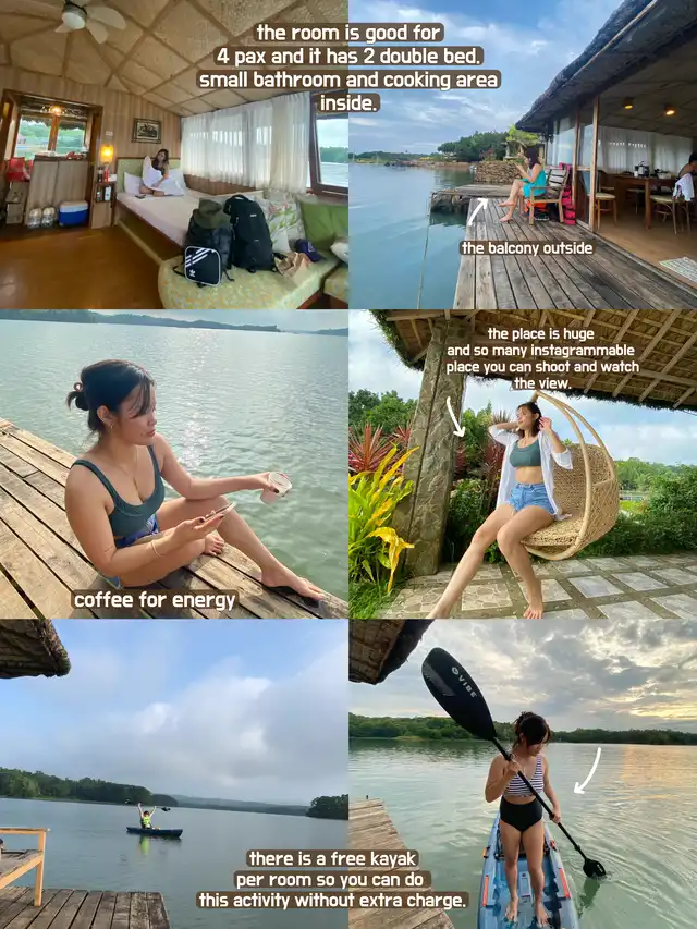 1 DAY TRIP AT FLOATING COTTAGE ‍️