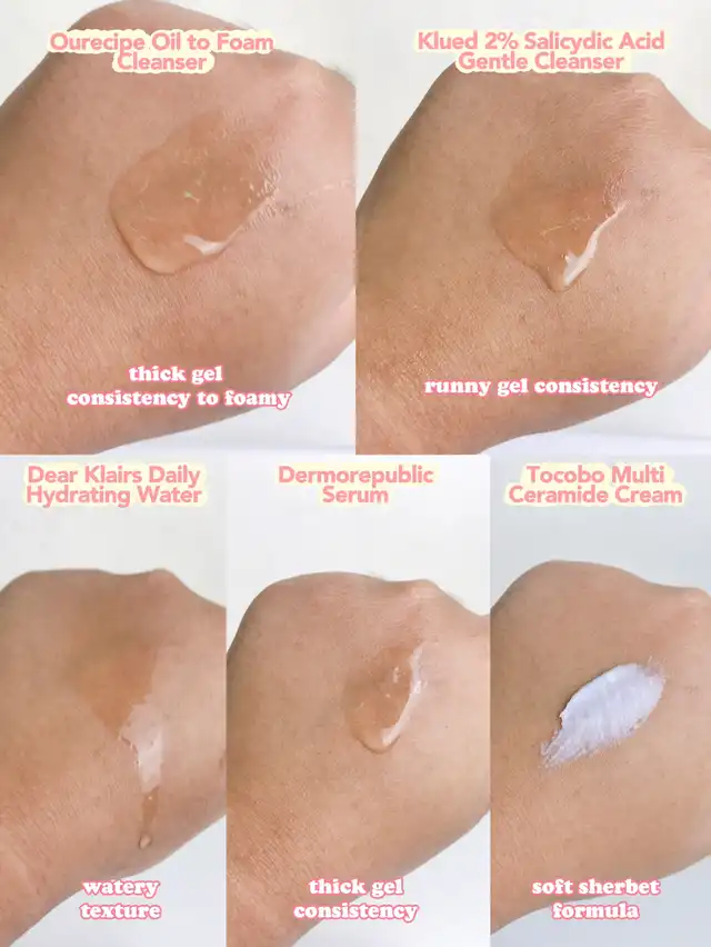 Night Skin Care Routine (Combination Skin)
