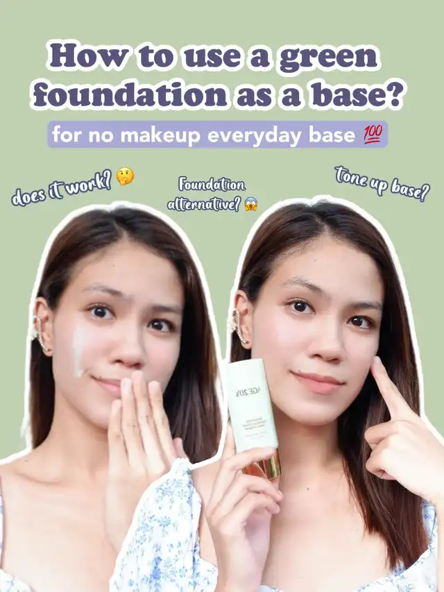 Green base as a foundation!?