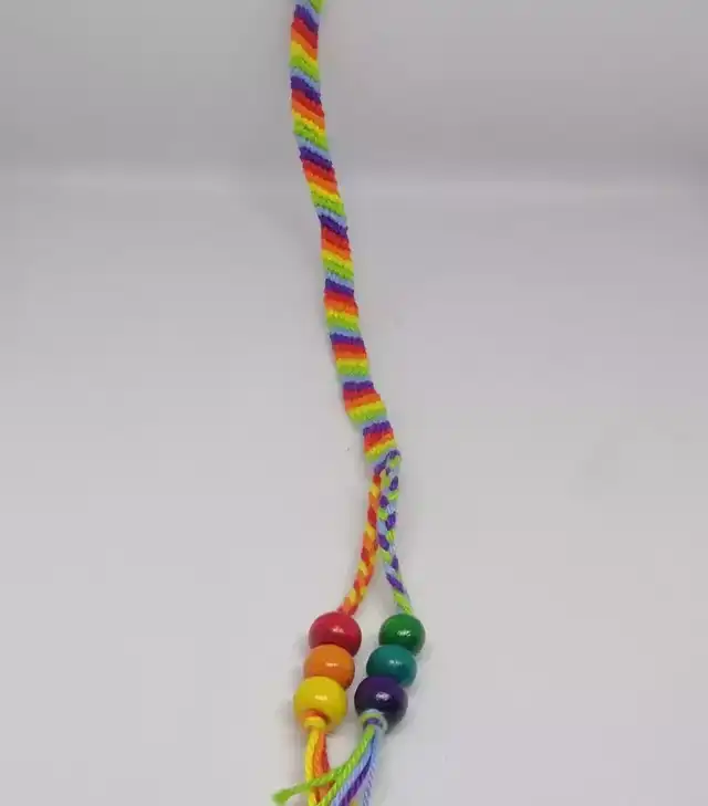 Rainbow Friendship Bracelet V1