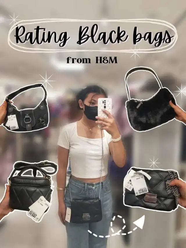 Rating H&M Black Bags