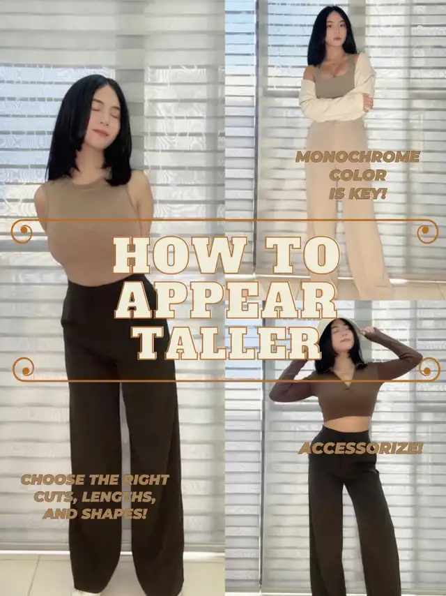 How to Appear Taller