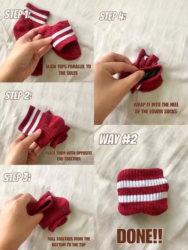 Best way to fold socks
