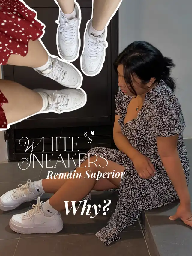 8 Reasons Why White Sneakers Remain Superior!