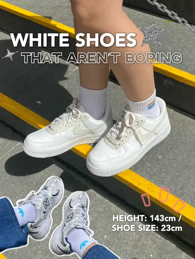 WHITE SHOES THAT AREN’T BORING: Sneakers Edition