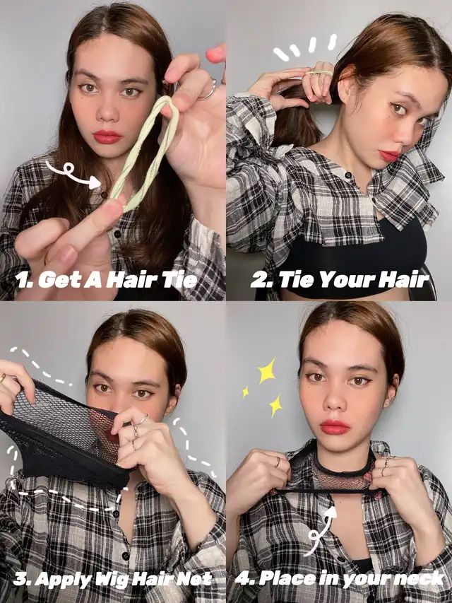 Easy Way to Apply a Wig! ️