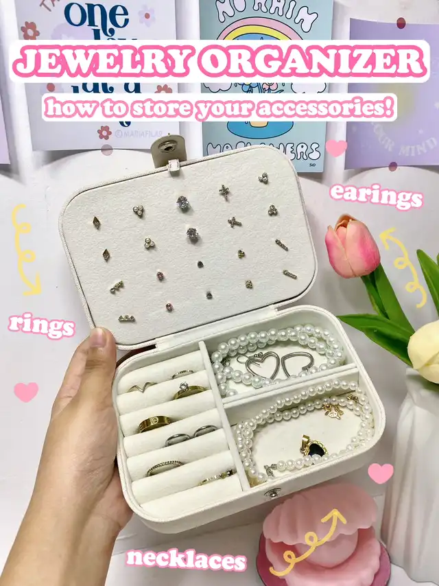how to properly organize your jewelry!