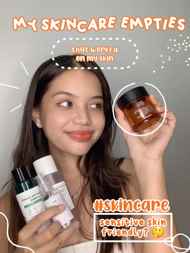 My skincare empties(WHAT REALLY WORKED ON MY SKIN!