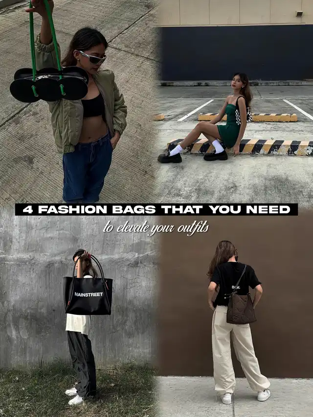 Spice Up Your Outfits With These 4 Fashion Bags