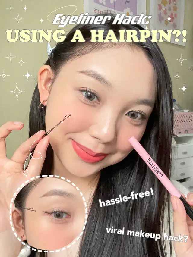 Eyeliner Hack: Using a Hairpin?!