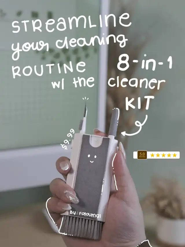 Say Hello to the Ultimate 8-in-1 Cleaner Kit!