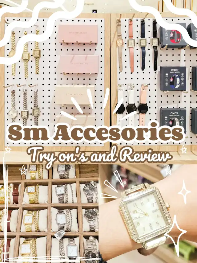 SM ACCESSORIES TRY ON AND REVIEW