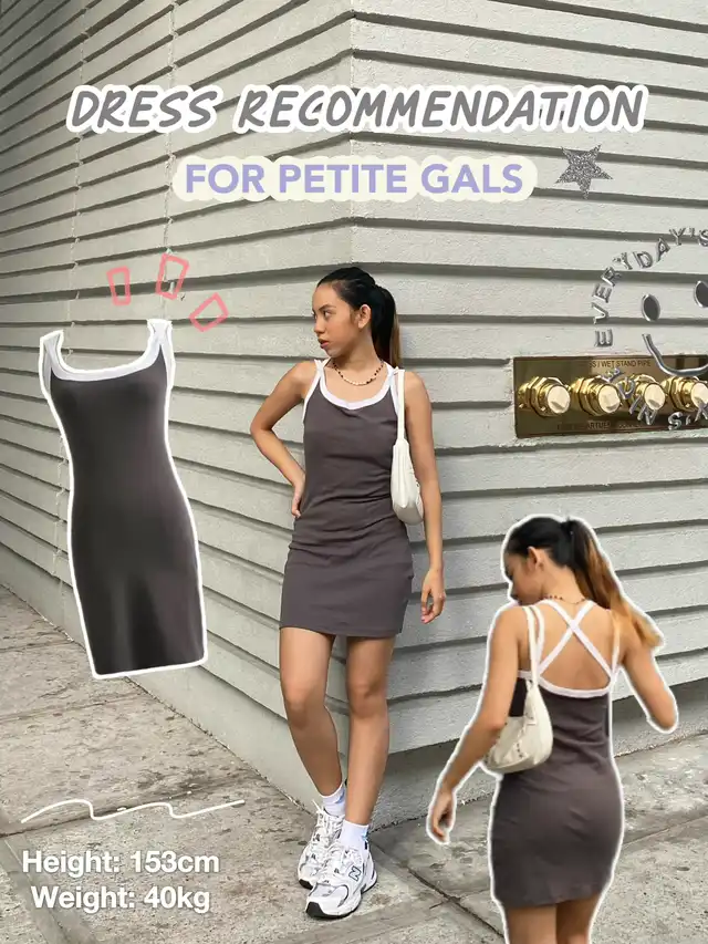 DRESS RECOMMENDATION FOR PETITE GALS + Pose Ideas