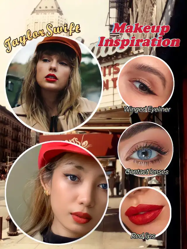 Taylor swift inspired outfit & makeup