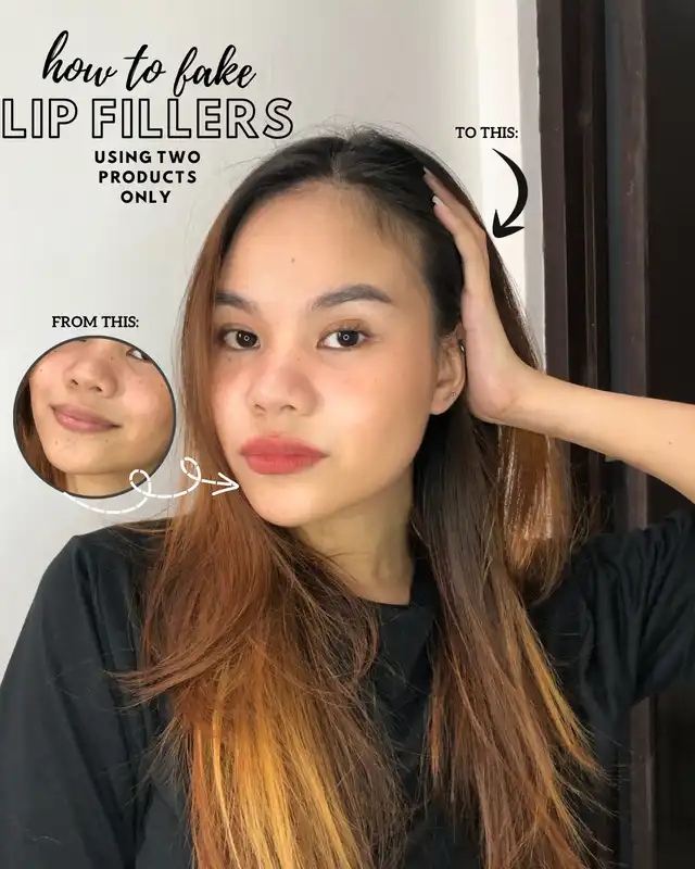 How to Fake Lip Fillers