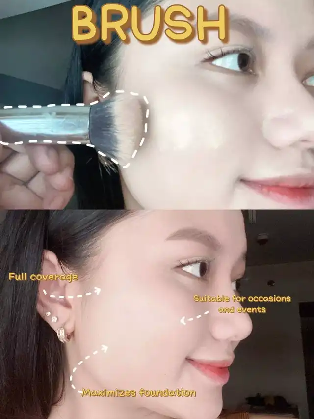 Applying Foundation Beauty Blender Vs Brush