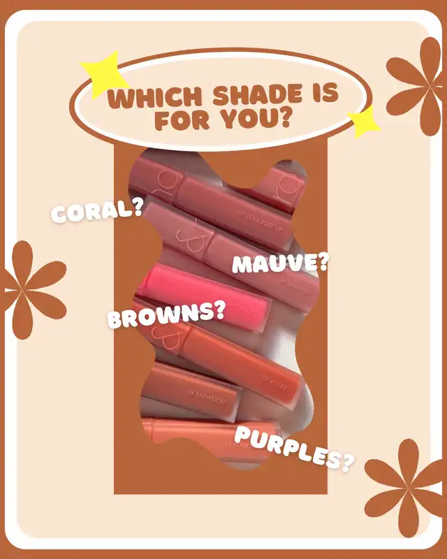 TRYING DIFFERENT SHADES , WHICH ONE IS FOR YOU?