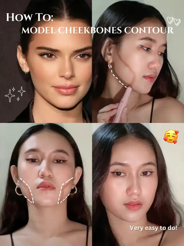 How To: Model Cheekbones Contour ️ • ALONGWALKER