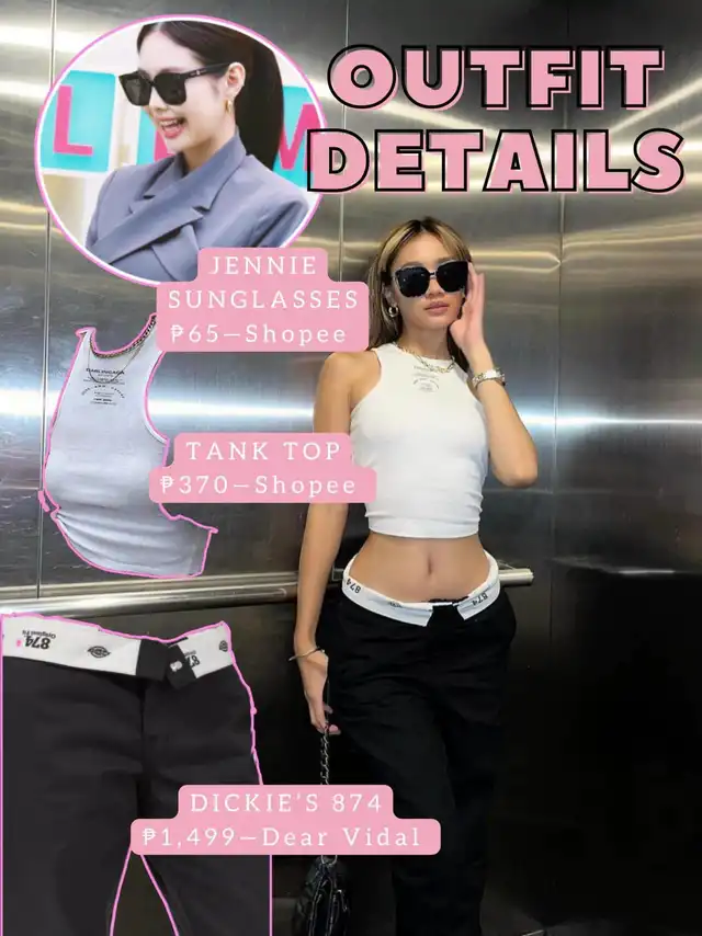 Recreating Jennie Kim's Dance Practice Outfit