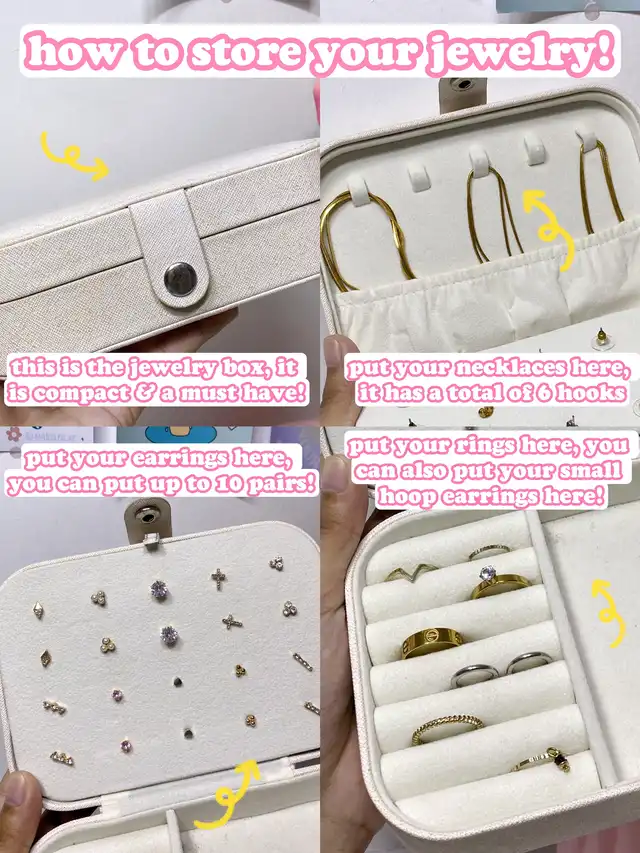 how to properly organize your jewelry!