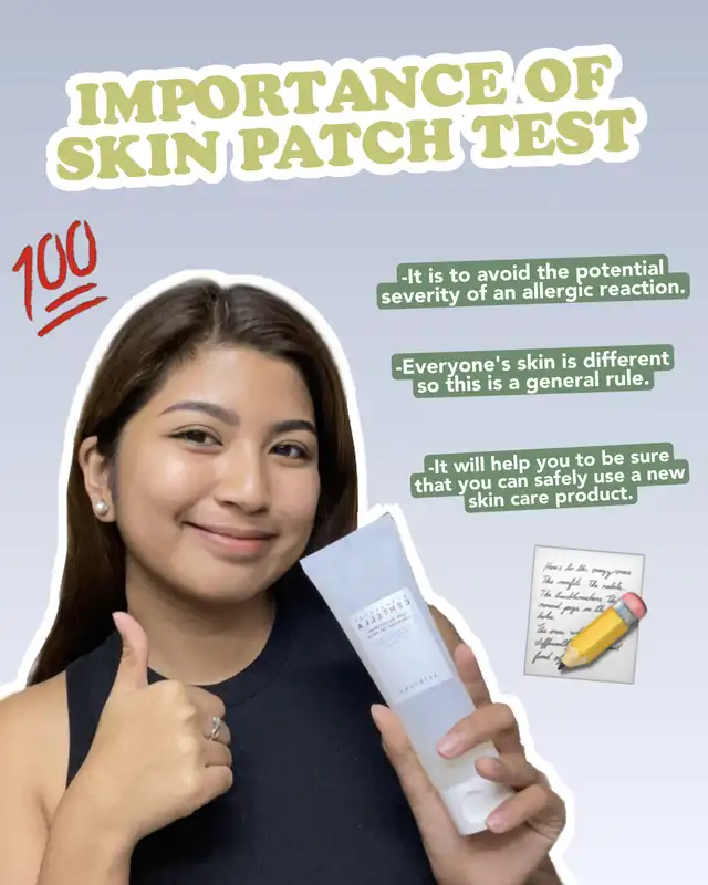 Skin Patch Test + Why is it important?️