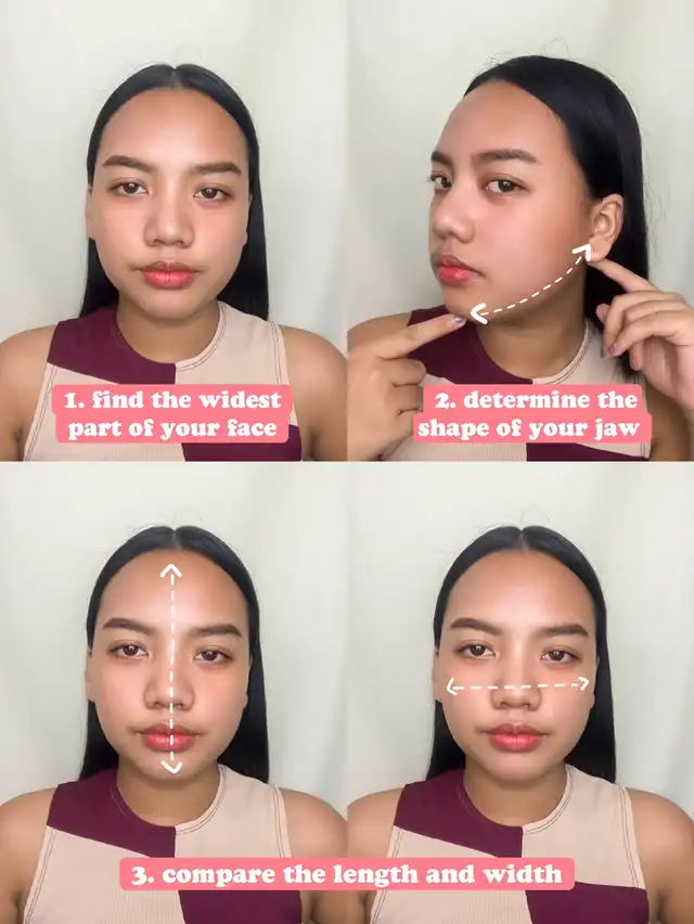 Get to know your Face Shape: Easy Steps ️