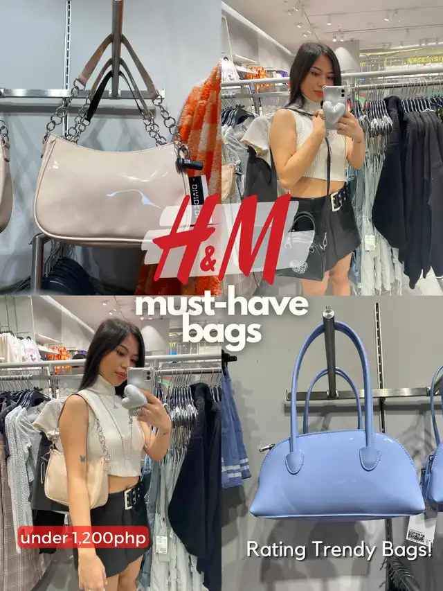H&M Must-have Bags Under 1,200php (Rating & Try-on
