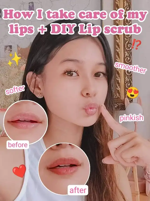 How I take care of my lips + DIY lip scrub