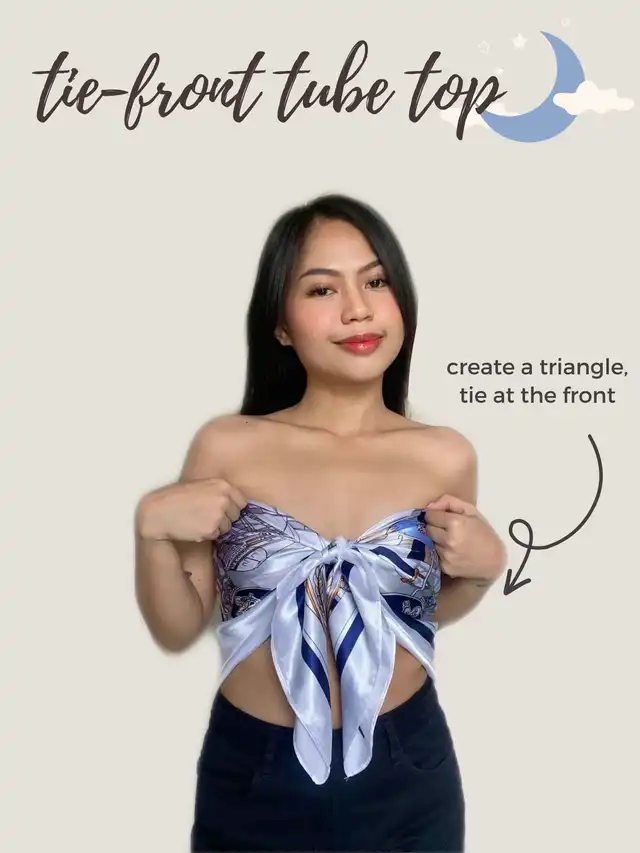 1 Silk Scarf, 6 Ways to Wear