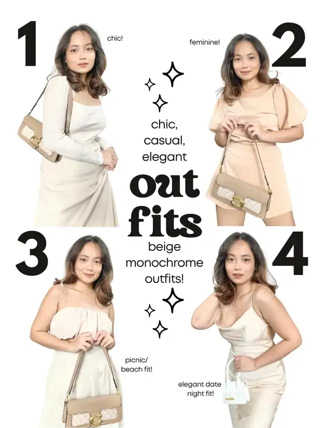 Beige Outfit Ideas: #monochrome -series !